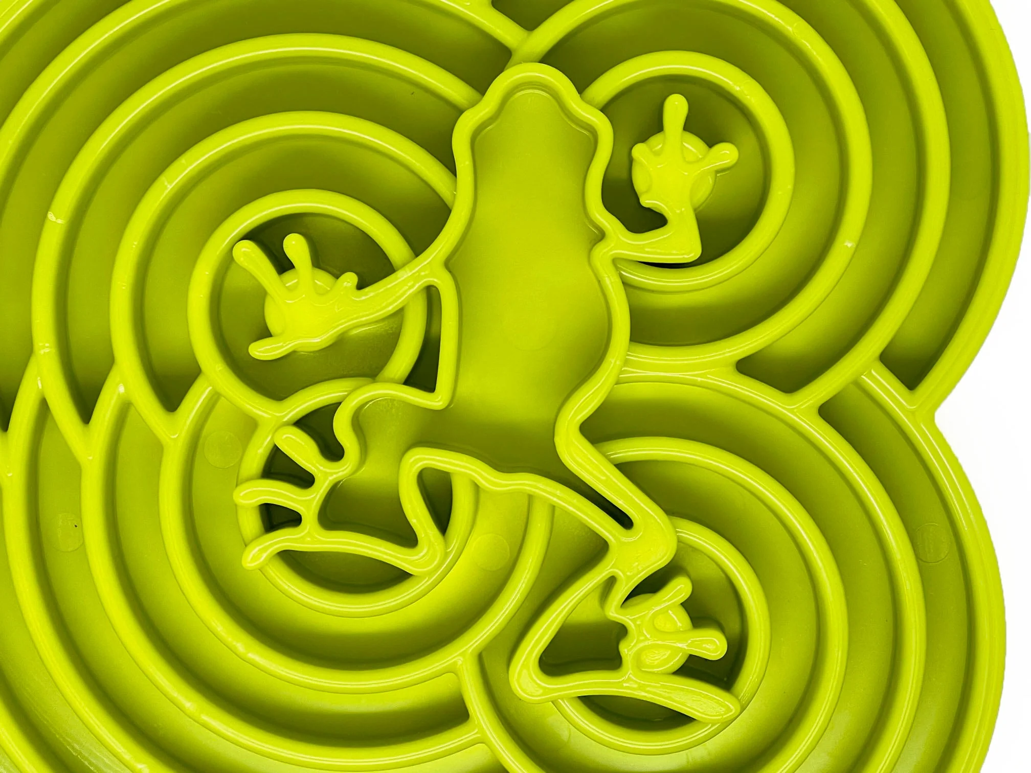 Water Frog eTray - Shallow Slow Feeder Dog Bowl for Enrichment | USA Made - Image 7