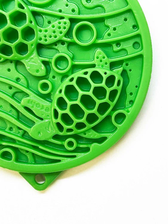 Water Nylon eCoin Durable Enrichment Snacking Coin for Dogs | USA-Made Lick Mat Alternative - Image 10