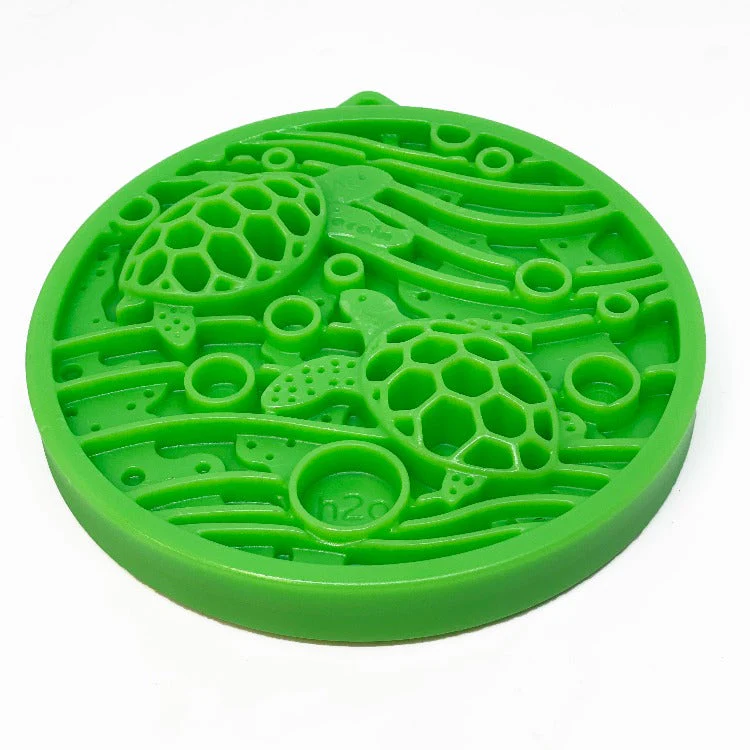 Water Nylon eCoin Durable Enrichment Snacking Coin for Dogs | USA-Made Lick Mat Alternative - Image 6