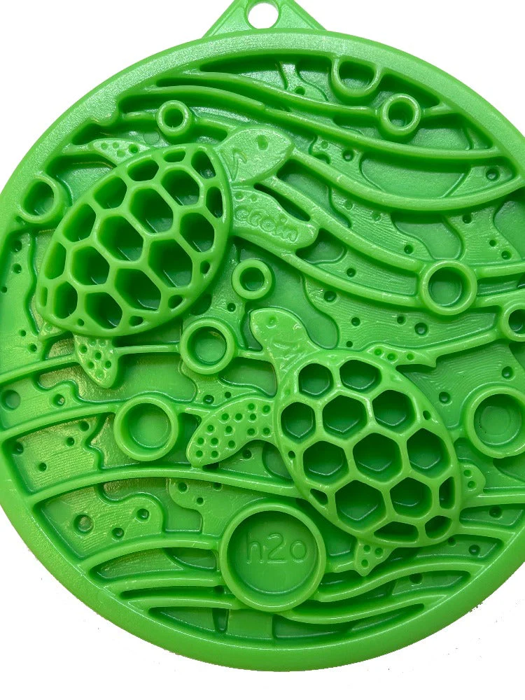 Water Nylon eCoin Durable Enrichment Snacking Coin for Dogs | USA-Made Lick Mat Alternative - Image 7