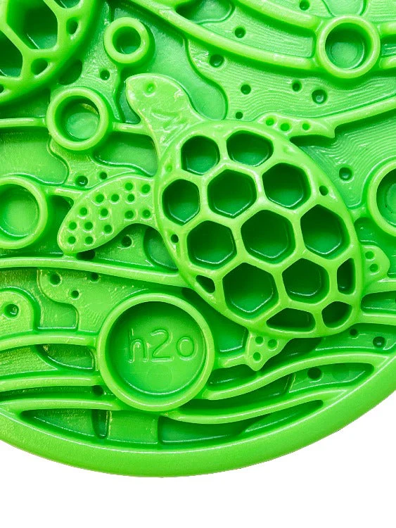 Water Nylon eCoin Durable Enrichment Snacking Coin for Dogs | USA-Made Lick Mat Alternative - Image 9