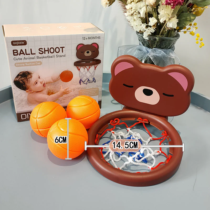 Water Play Toy Cartoon Mini Basketball Hoop For Bath Time - Image 3