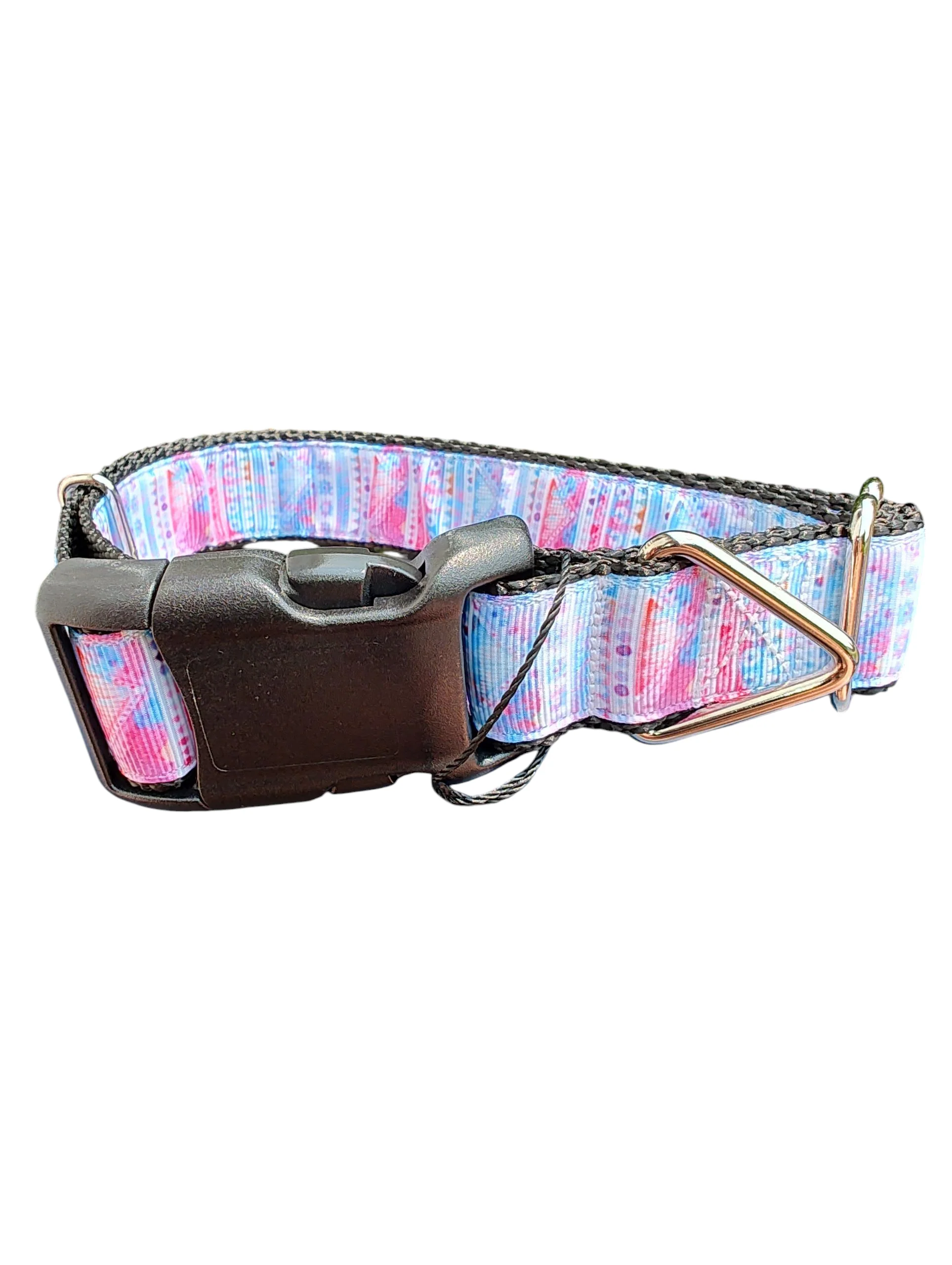 Watercolor Tribal Nylon Dog Collar - Image 2