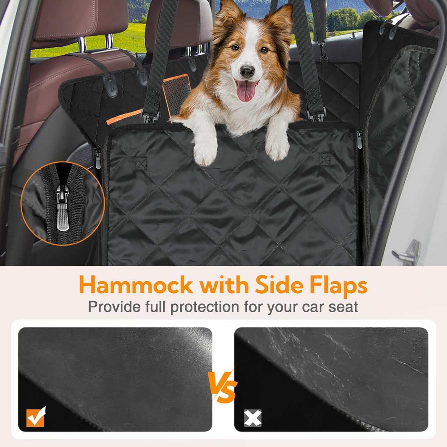 Waterproof Dog Cover for Back seat - Image 5