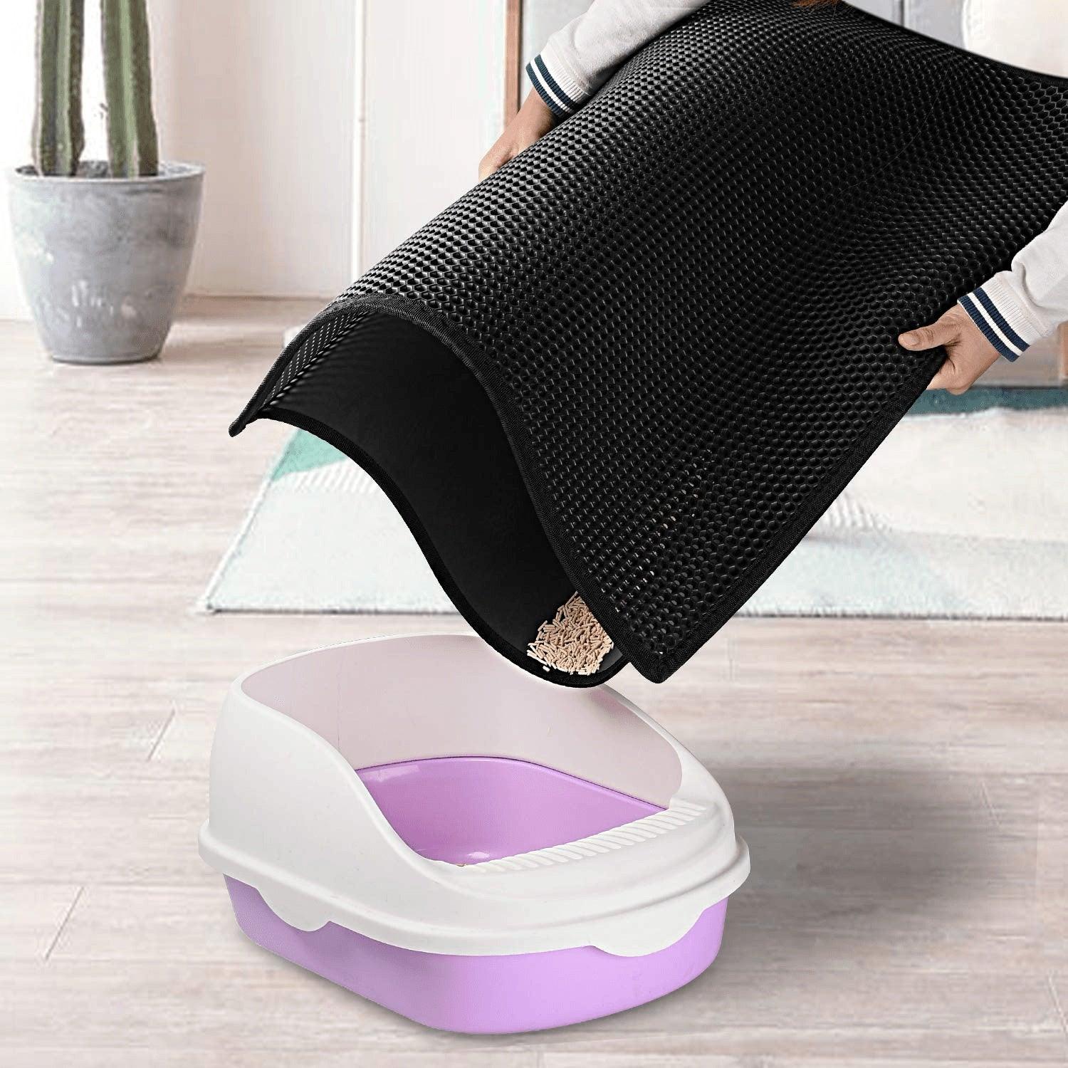 Waterproof Double Layer Cat Litter Mat - Image 4