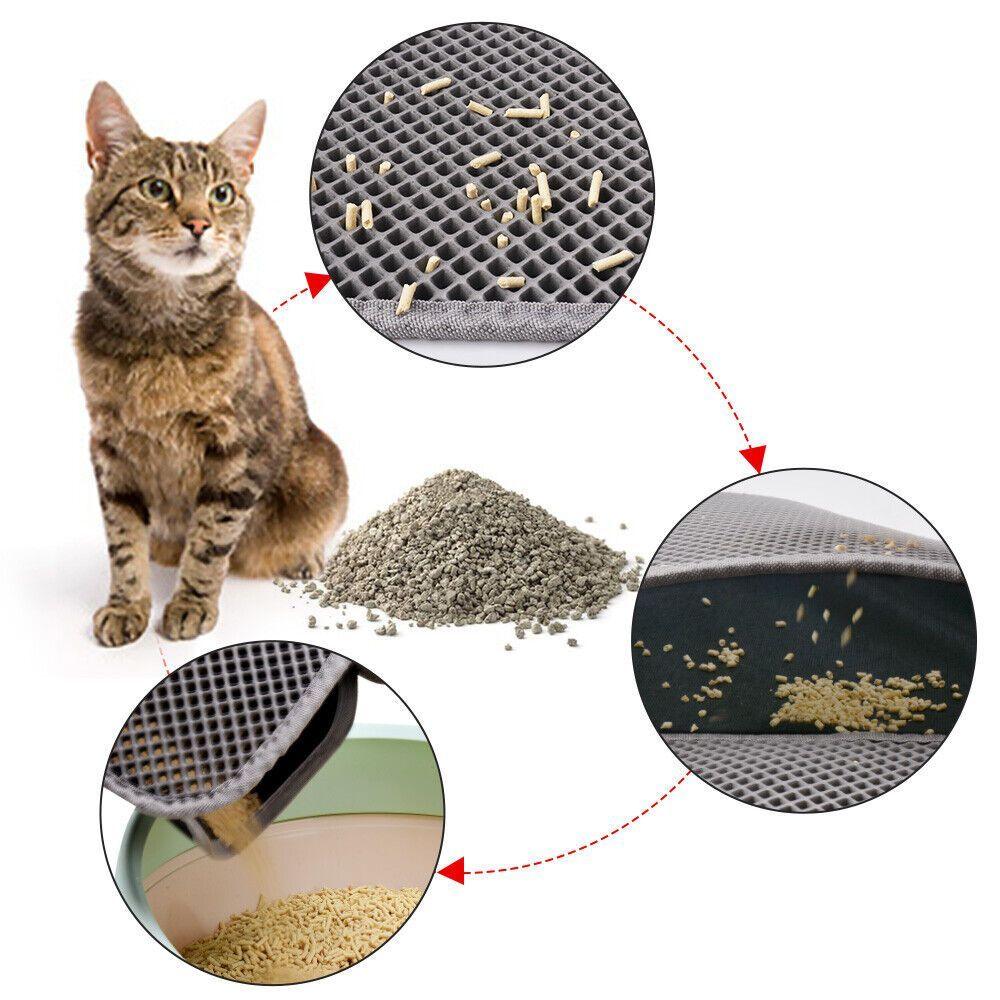 Waterproof Double Layer Cat Litter Mat - Image 9
