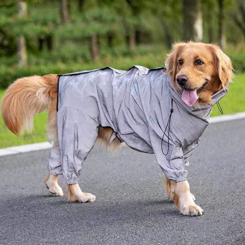 Waterproof Reflective Pet Raincoat - Image 2