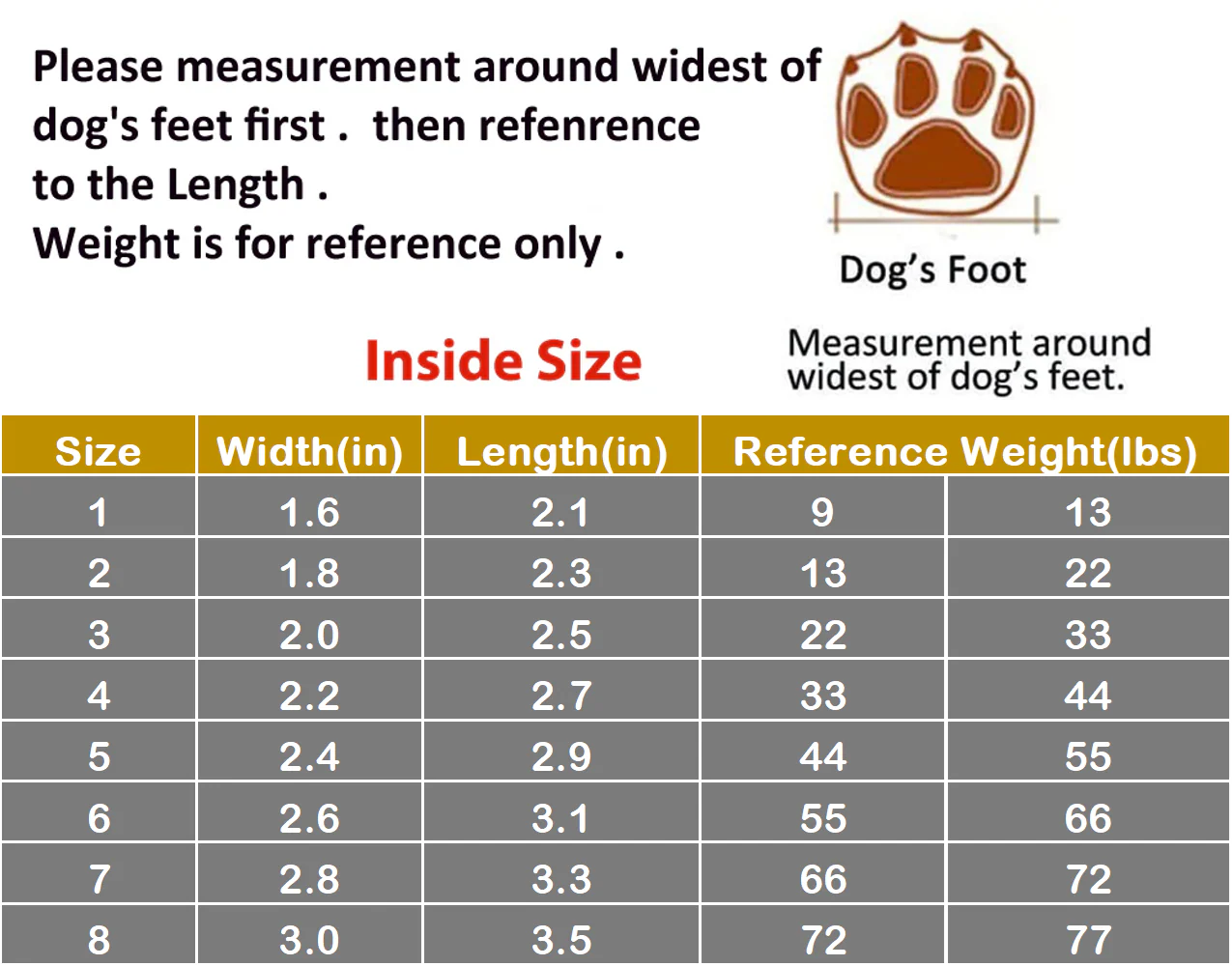 Waterproof Shoes/Boots for Medium Large Dogs - Image 3