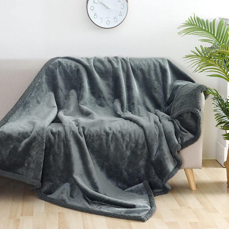 Waterproof Thick Wool Pet Blanket - Image 2