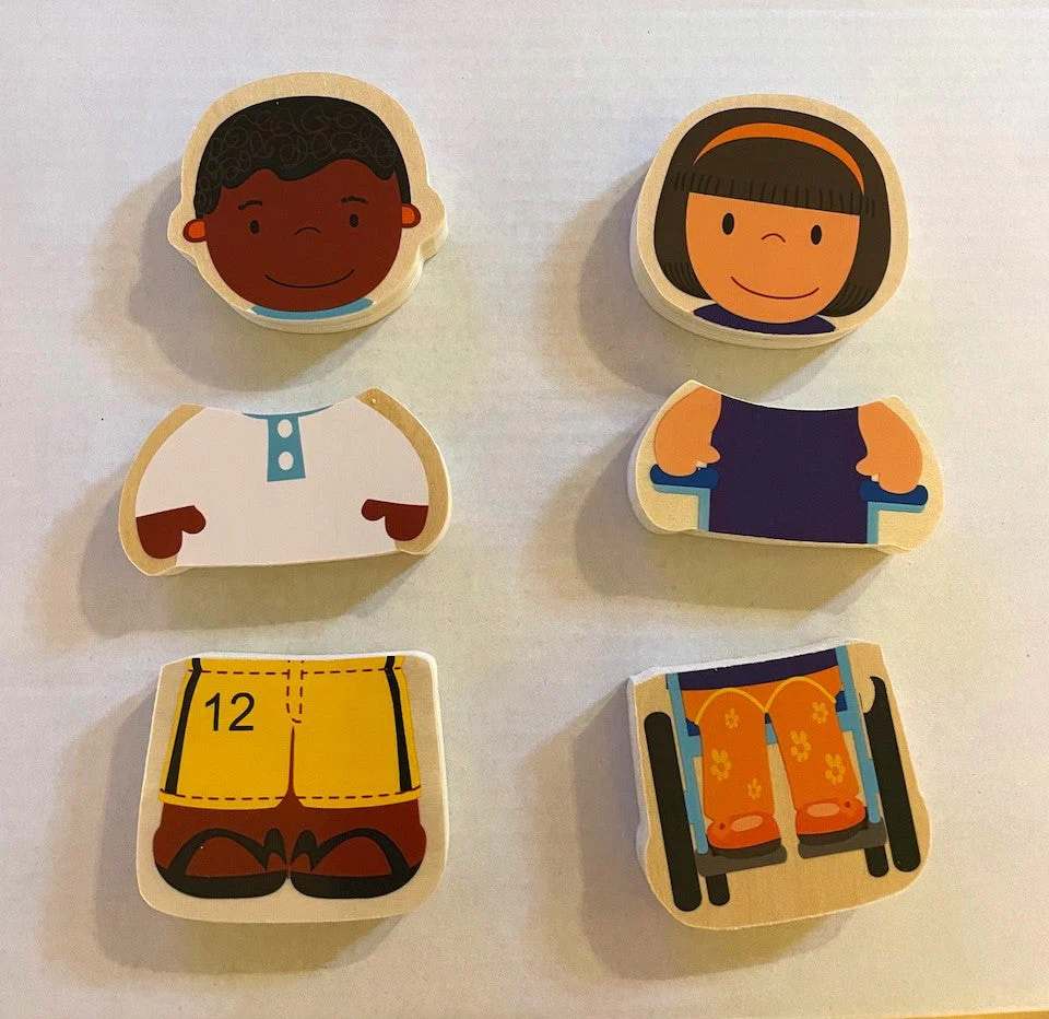 WE ALL BELONG CHUNKY Diversity Inclusive Wood Puzzle - Image 5