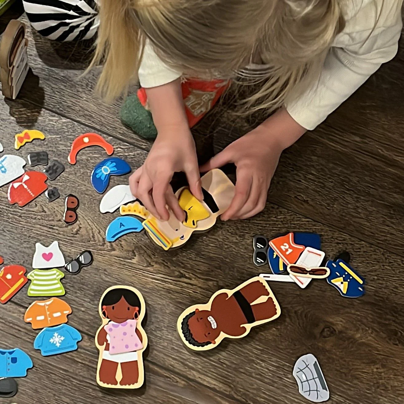 WE ALL BELONG Magnetic Dress-Up Activity Set - Image 2
