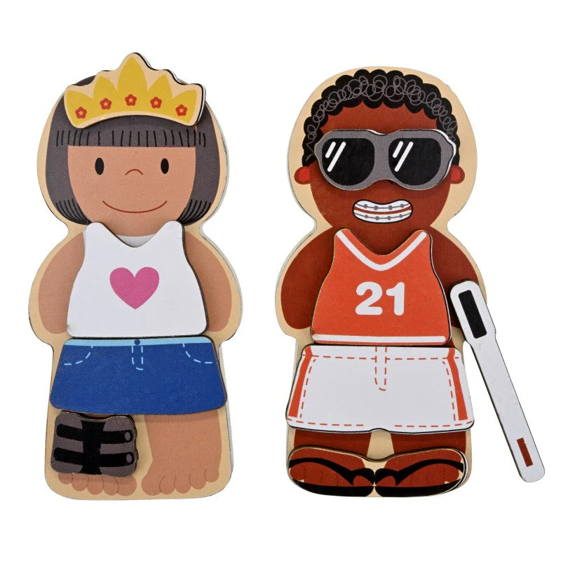 WE ALL BELONG Magnetic Dress-Up Activity Set - Image 7