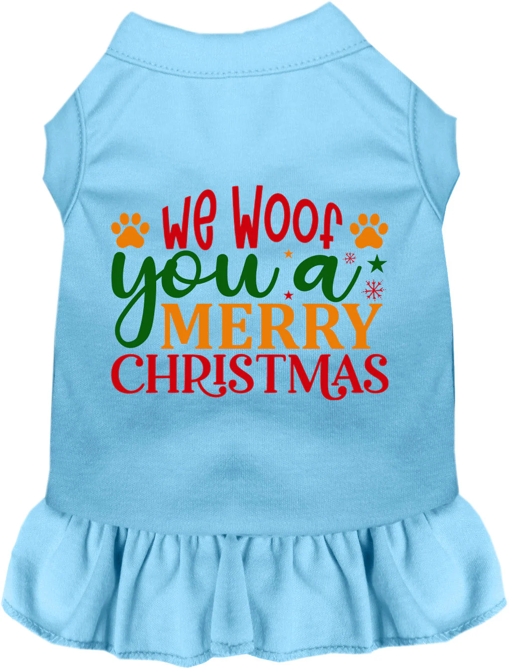 We Woof You a Merry Christmas Pet Dress - Image 3