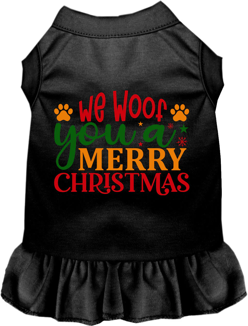 We Woof You a Merry Christmas Pet Dress - Image 4