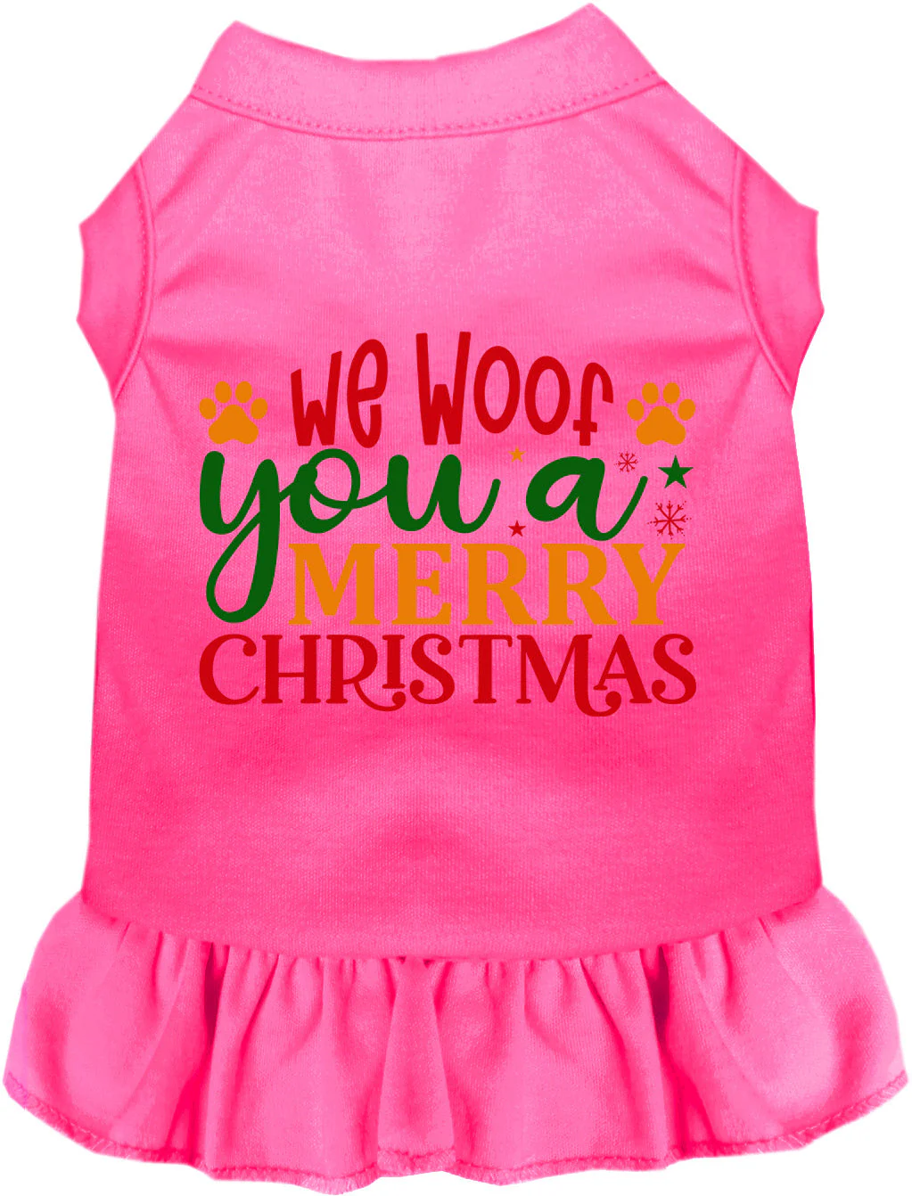 We Woof You a Merry Christmas Pet Dress - Image 7