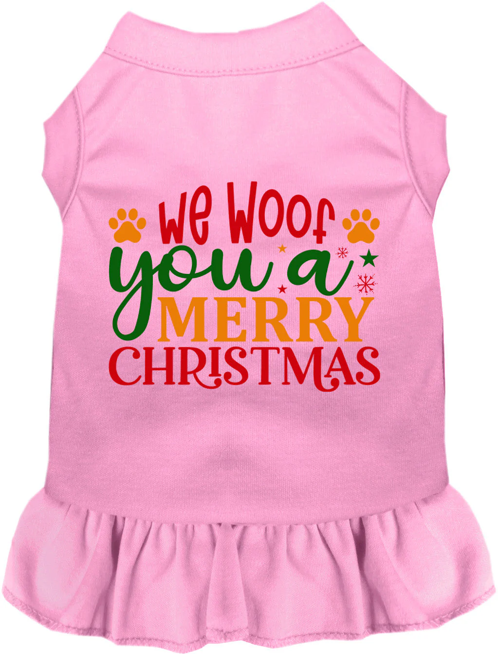 We Woof You a Merry Christmas Pet Dress - Image 8