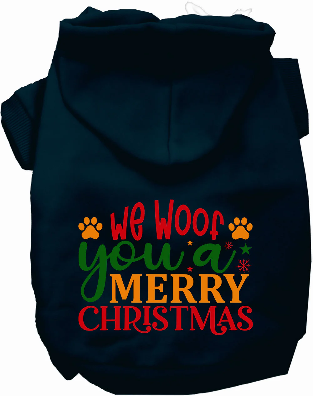 We Woof You a Merry Christmas Pet Hoodie - Image 10