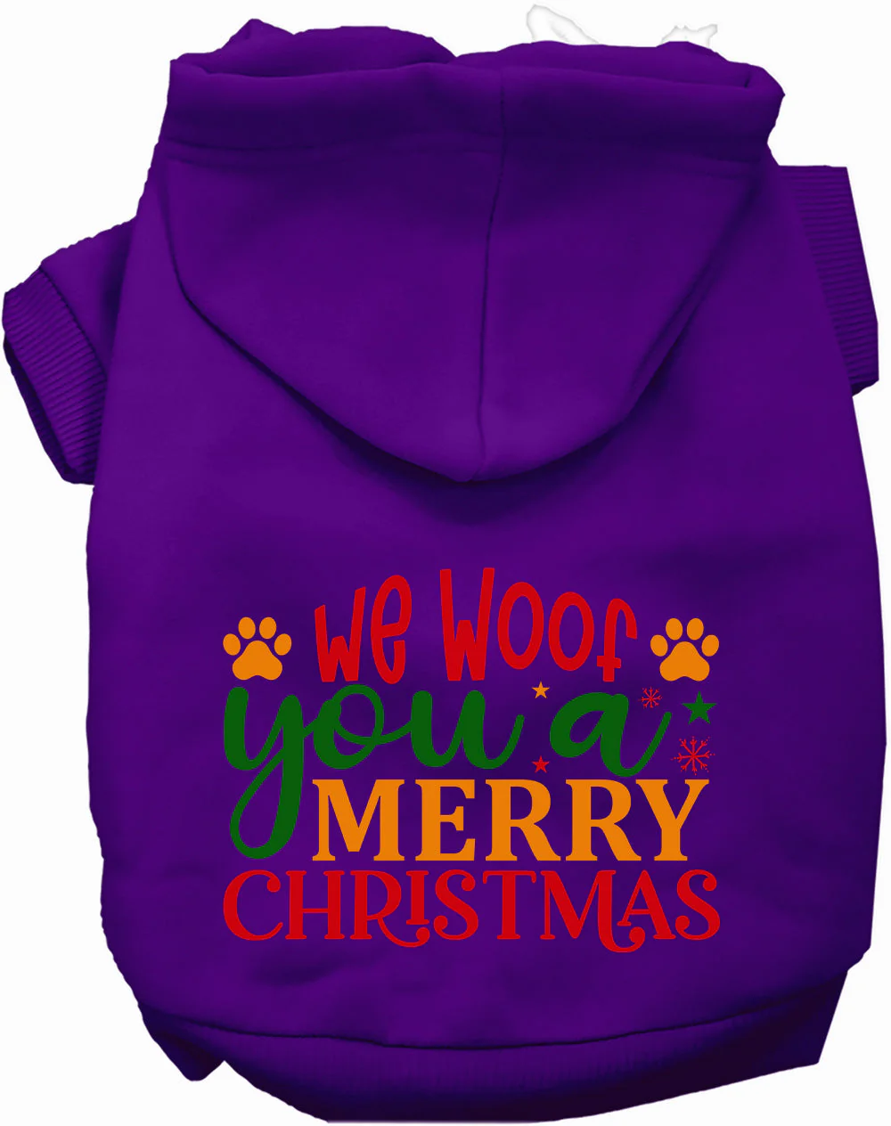 We Woof You a Merry Christmas Pet Hoodie - Image 11