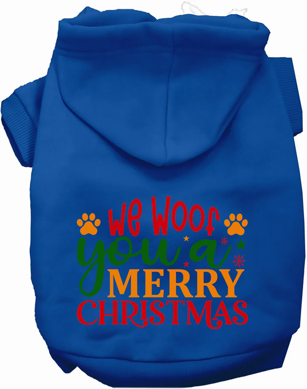 We Woof You a Merry Christmas Pet Hoodie - Image 3