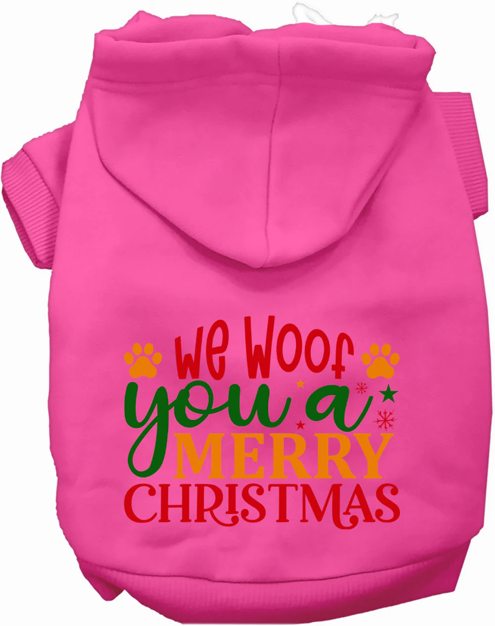We Woof You a Merry Christmas Pet Hoodie - Image 4