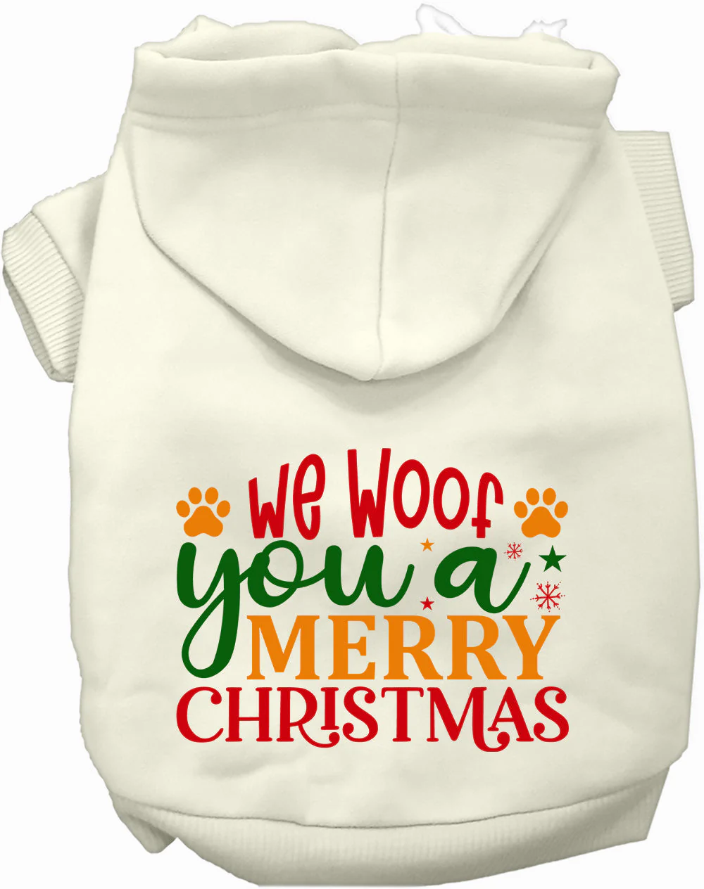 We Woof You a Merry Christmas Pet Hoodie - Image 6