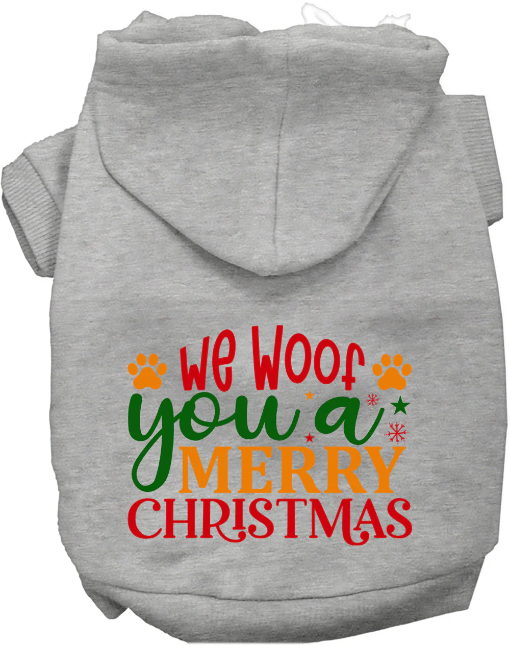 We Woof You a Merry Christmas Pet Hoodie - Image 7