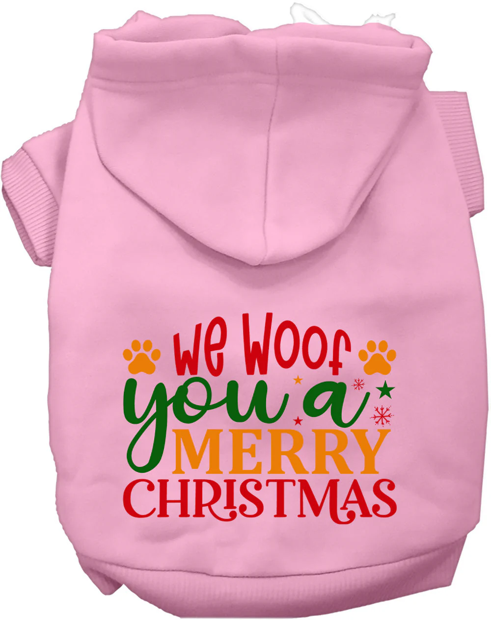 We Woof You a Merry Christmas Pet Hoodie - Image 8