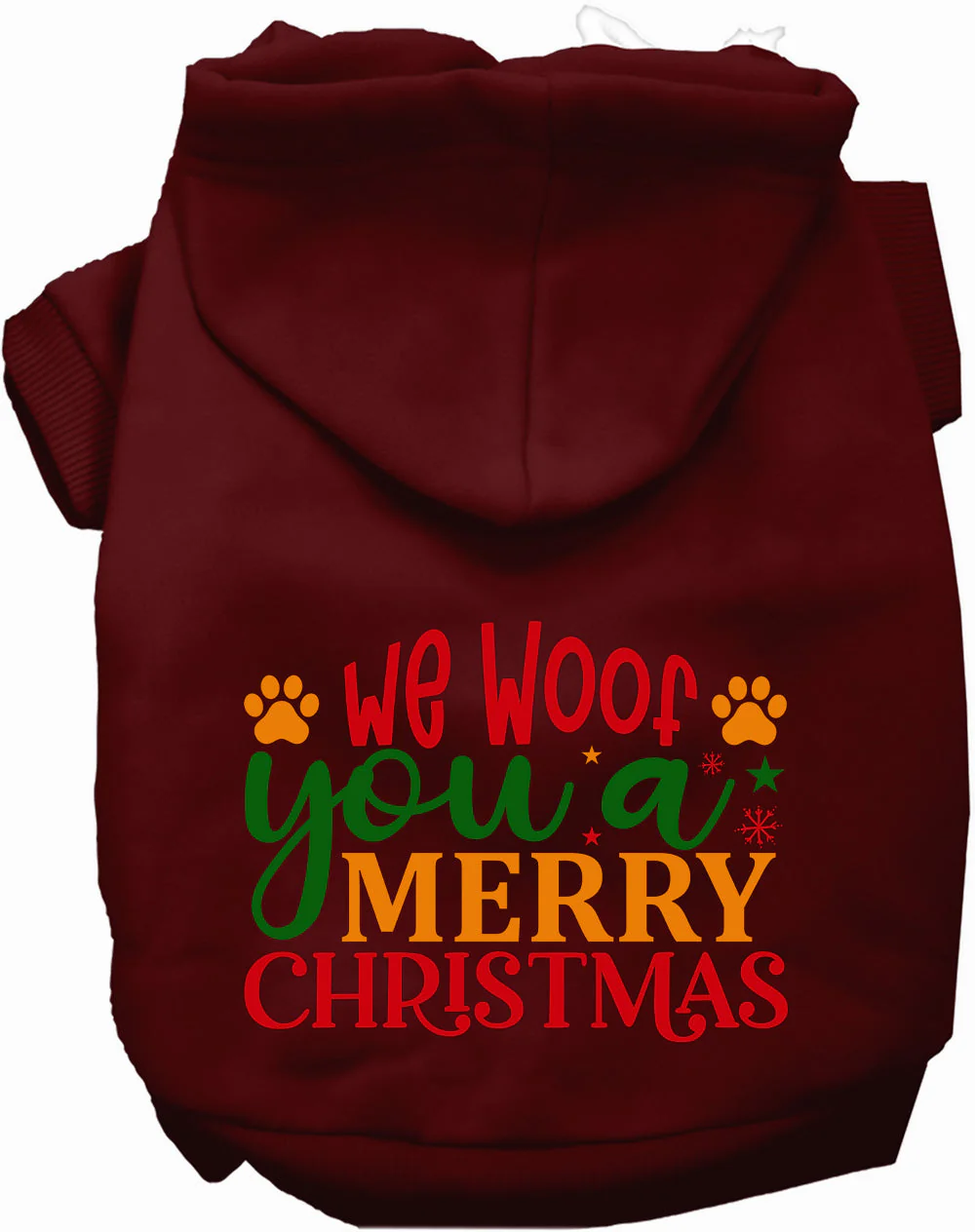 We Woof You a Merry Christmas Pet Hoodie - Image 9