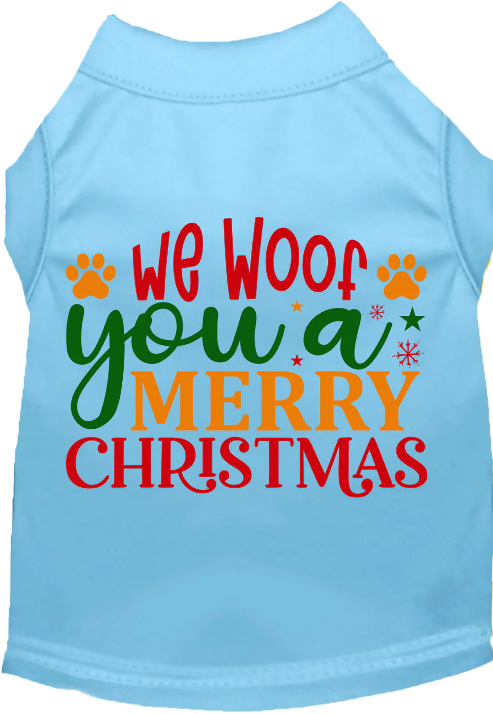 We Woof You a Merry Christmas Pet Shirt - Image 10
