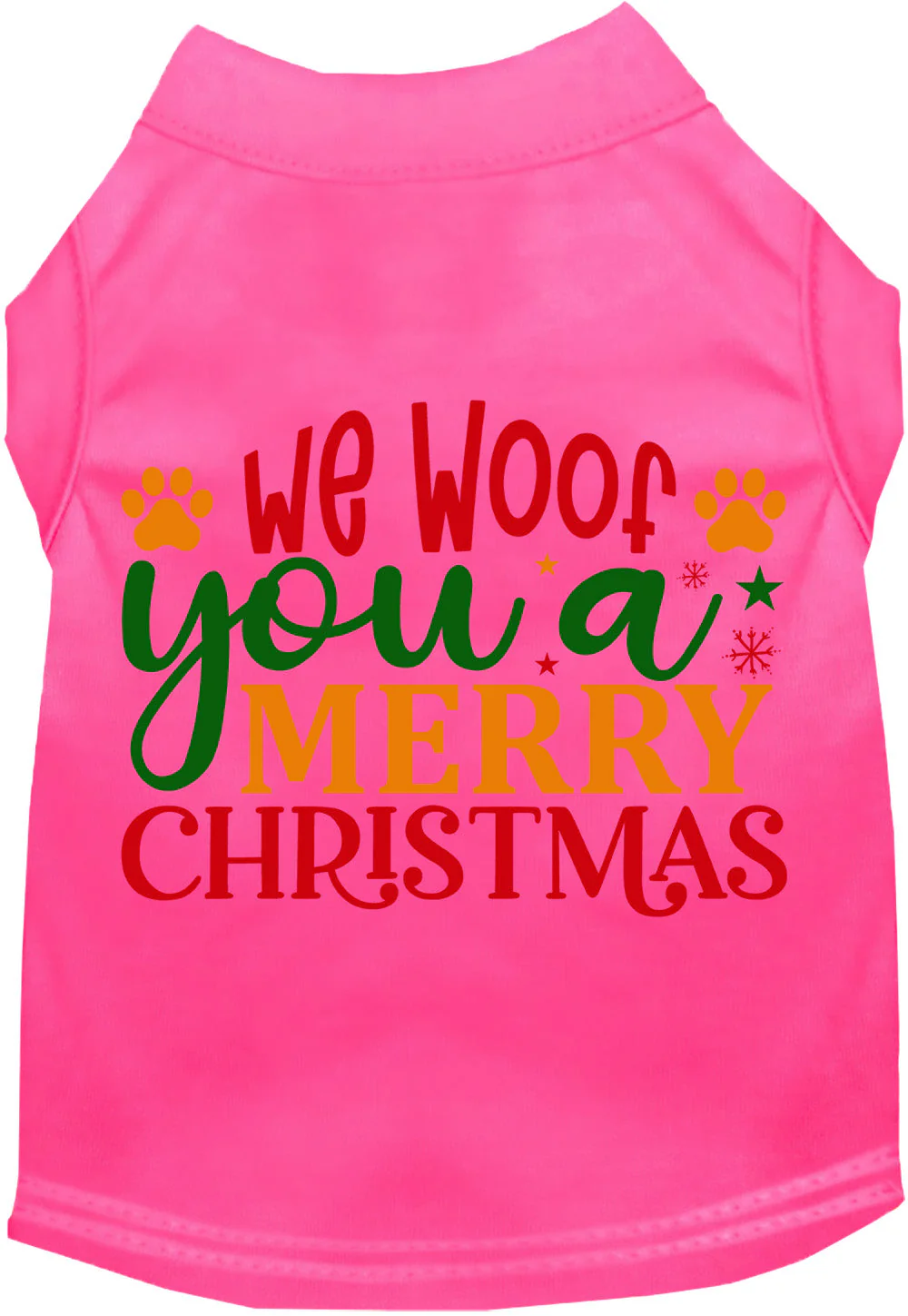 We Woof You a Merry Christmas Pet Shirt - Image 4
