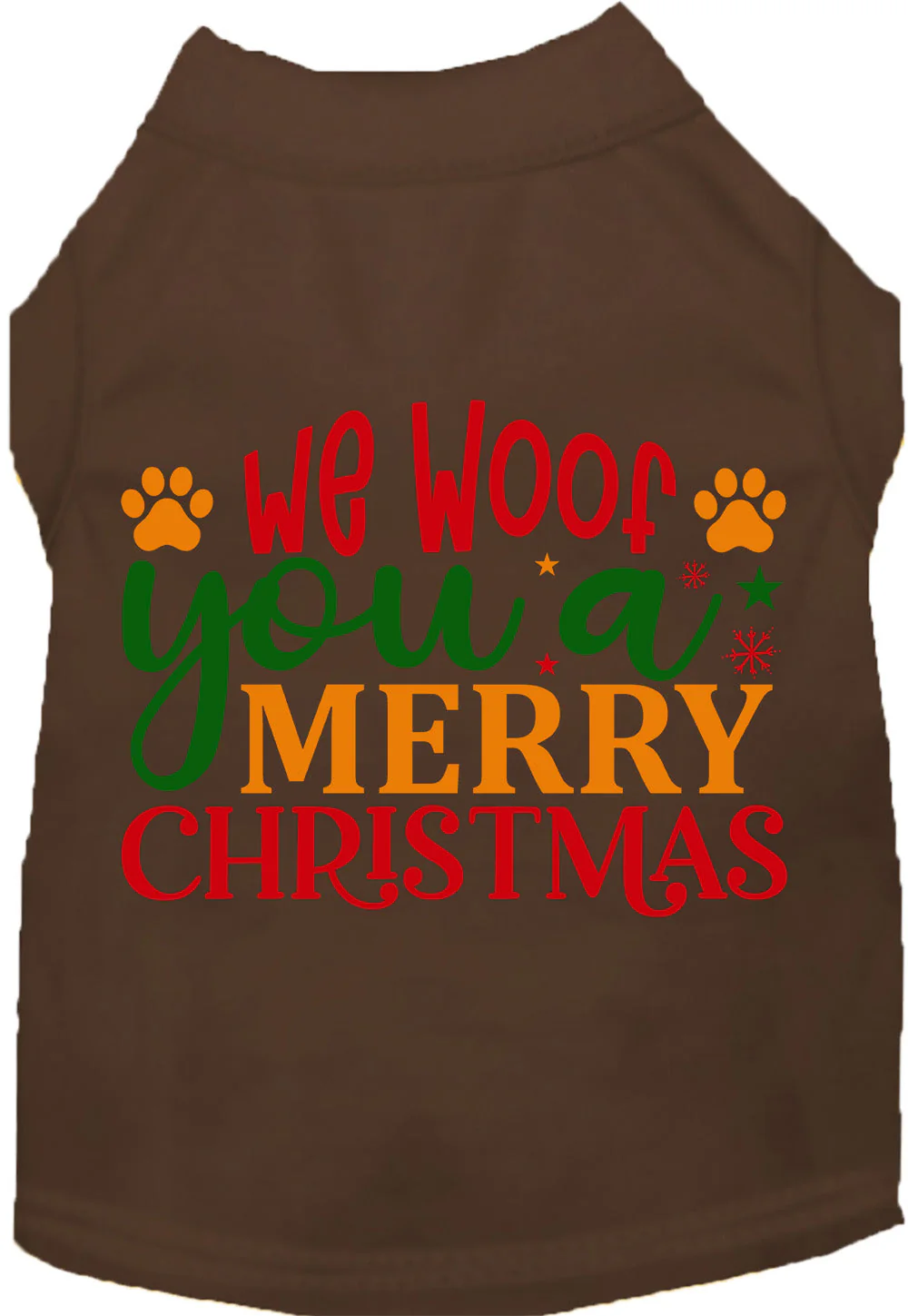 We Woof You a Merry Christmas Pet Shirt - Image 5
