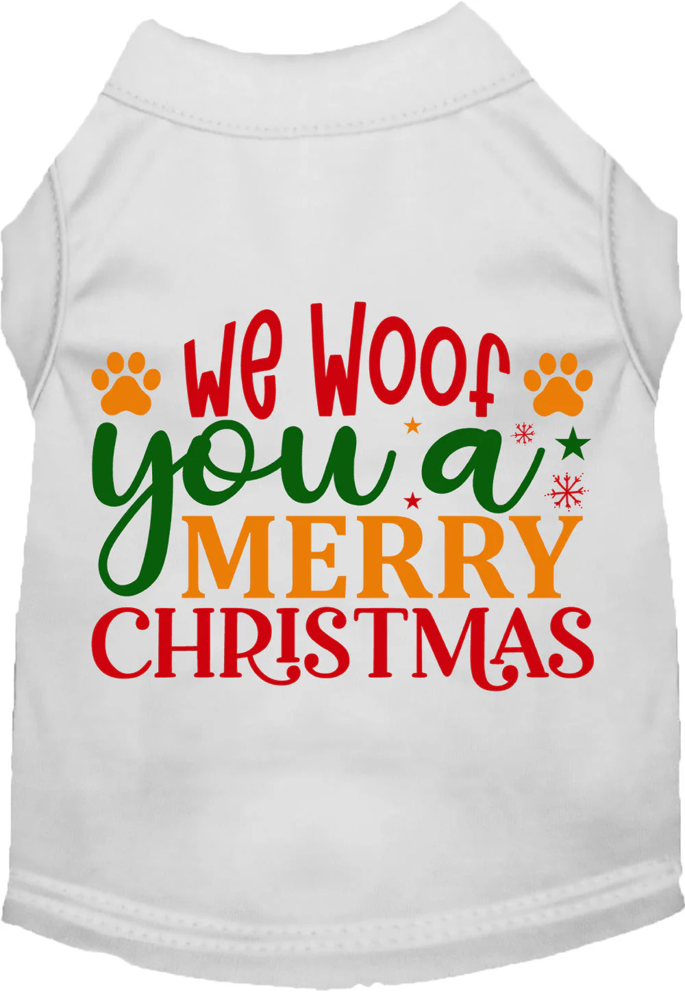 We Woof You a Merry Christmas Pet Shirt - Image 8
