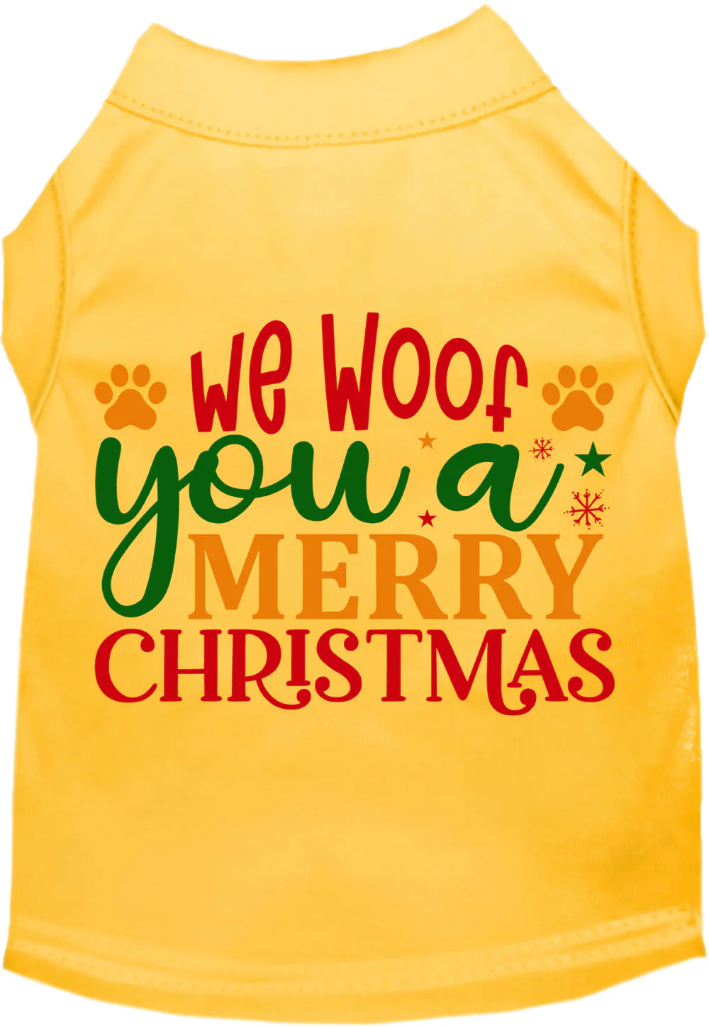 We Woof You a Merry Christmas Pet Shirt - Image 9