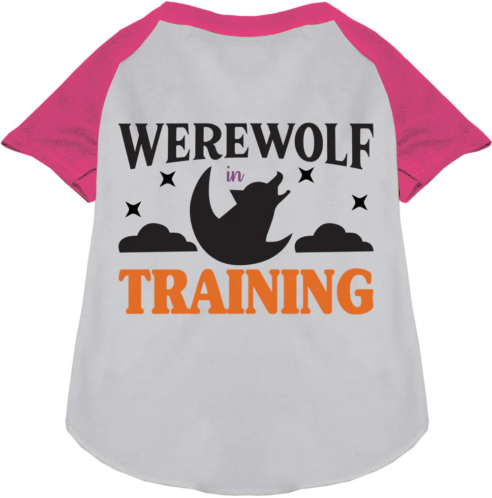 Werewolf in Training Pet Raglan Shirt - Image 4