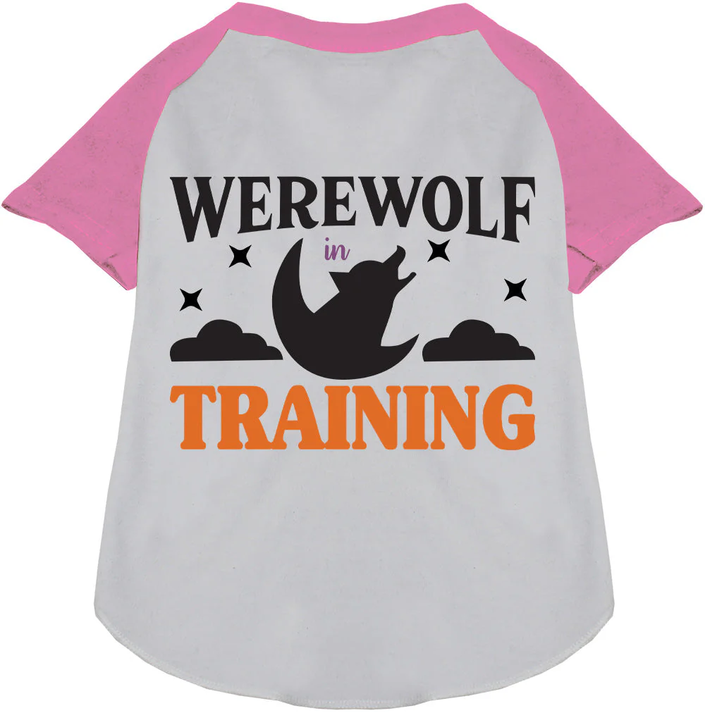 Werewolf in Training Pet Raglan Shirt - Image 5