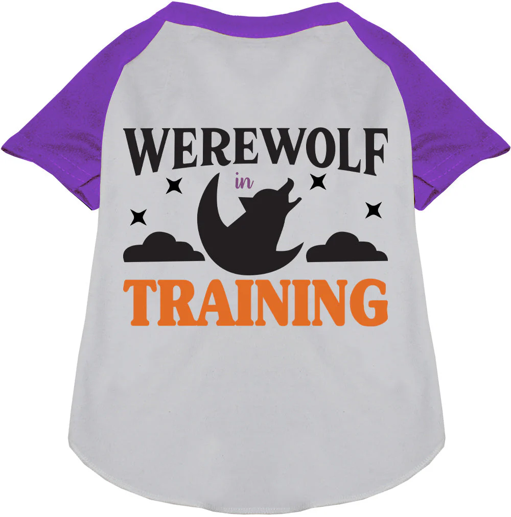 Werewolf in Training Pet Raglan Shirt - Image 6