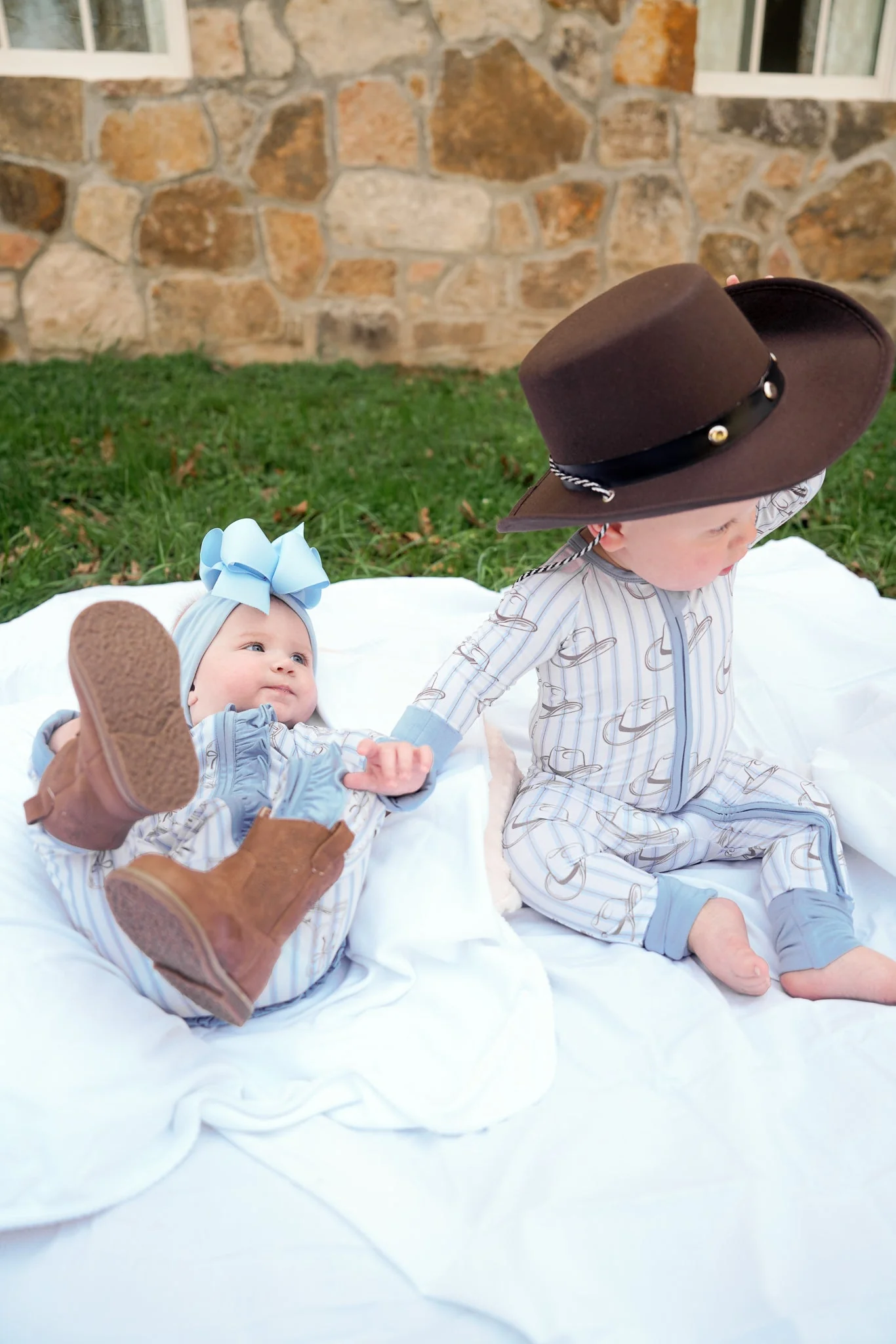 Western Blues Striped - Bamboo Sleeper - Image 10