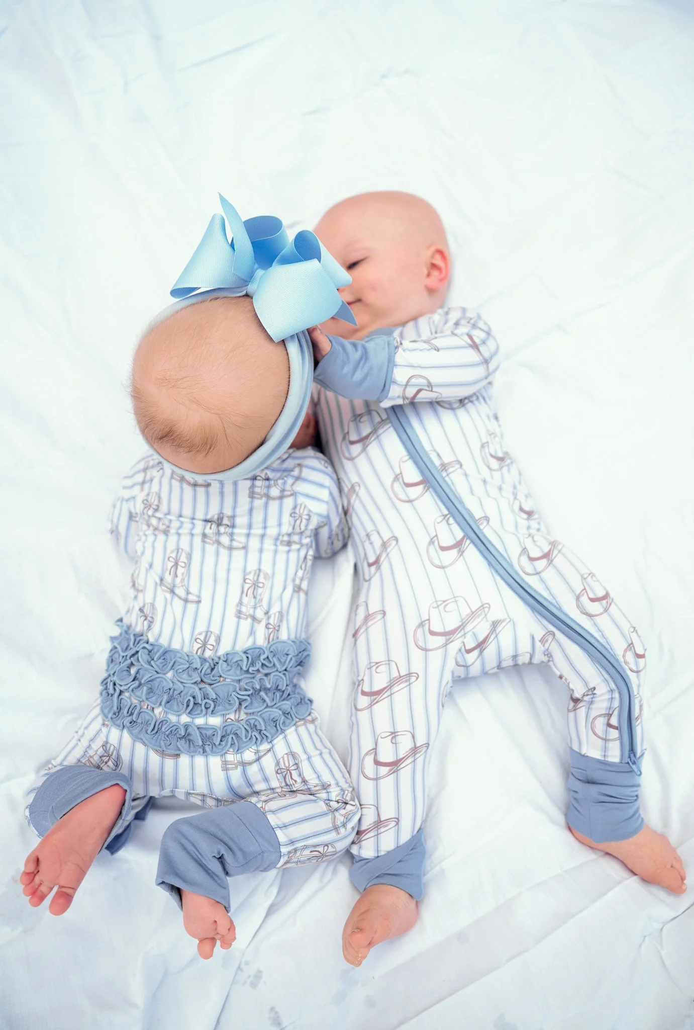 Western Blues Striped - Bamboo Sleeper - Image 9