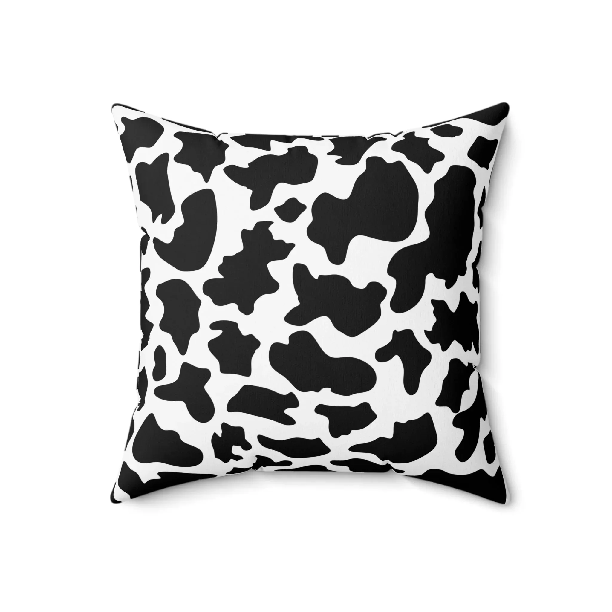 Western Halloween Pillow with Groovy Ghost Cowboy and Cow Print: Feeling Ghostly - Image 2