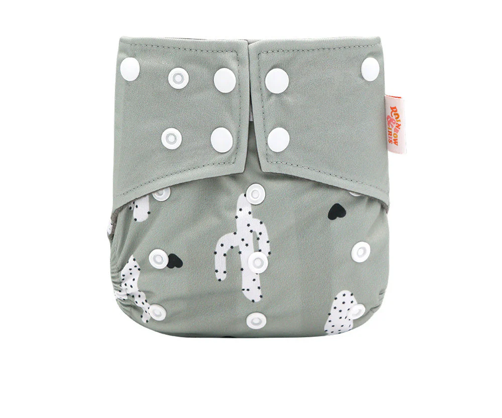Western Style Digital Printing Bamboo Charcoal Diapers - Image 15