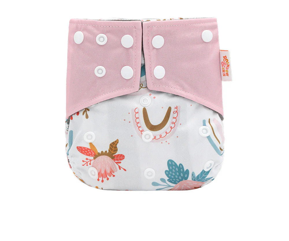 Western Style Digital Printing Bamboo Charcoal Diapers - Image 17