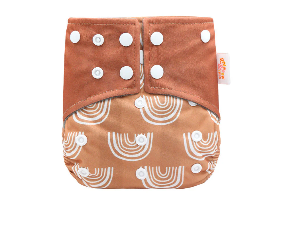 Western Style Digital Printing Bamboo Charcoal Diapers - Image 2