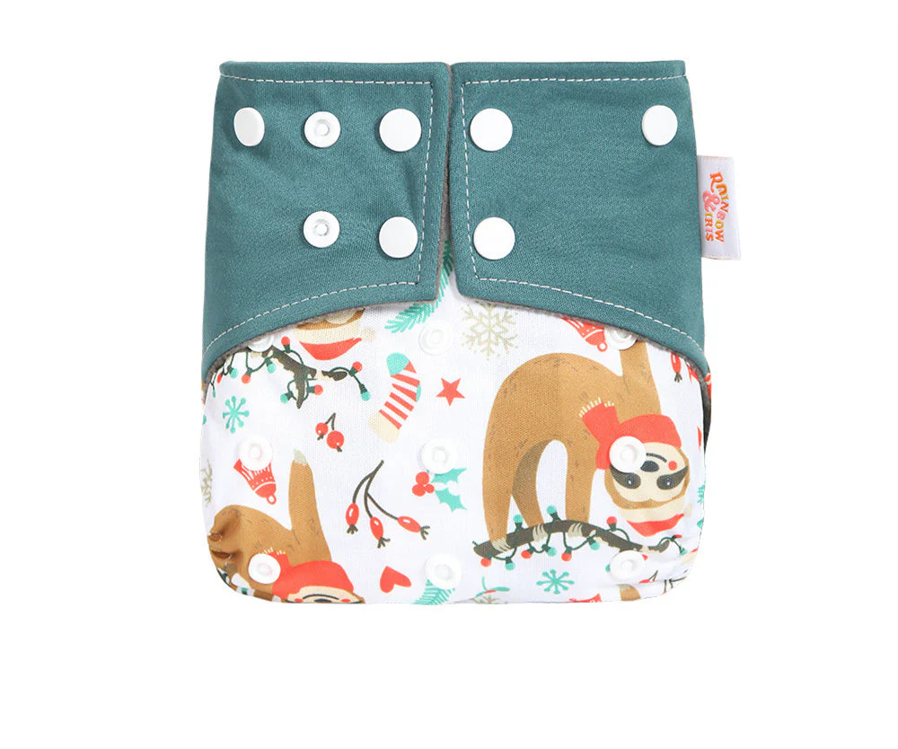 Western Style Digital Printing Bamboo Charcoal Diapers - Image 21