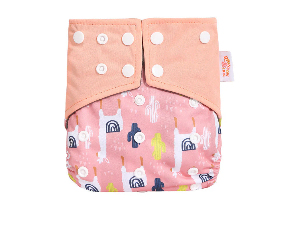 Western Style Digital Printing Bamboo Charcoal Diapers - Image 23