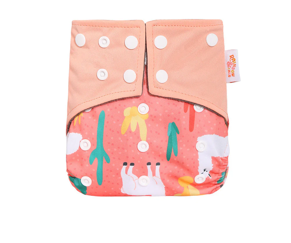 Western Style Digital Printing Bamboo Charcoal Diapers - Image 25