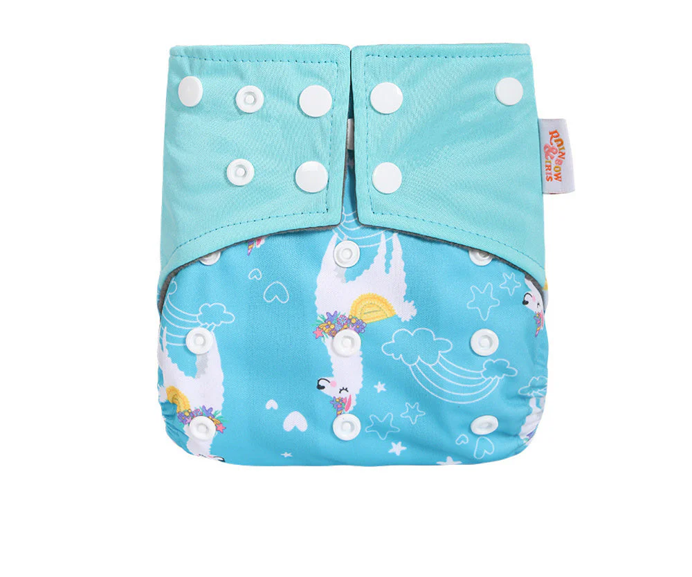 Western Style Digital Printing Bamboo Charcoal Diapers - Image 26