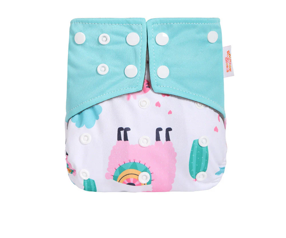 Western Style Digital Printing Bamboo Charcoal Diapers - Image 27
