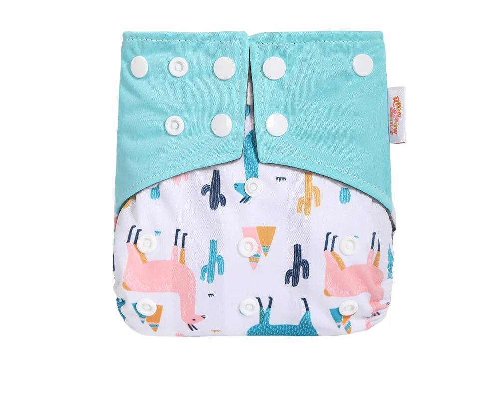 Western Style Digital Printing Bamboo Charcoal Diapers - Image 28