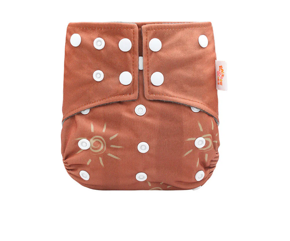 Western Style Digital Printing Bamboo Charcoal Diapers - Image 4