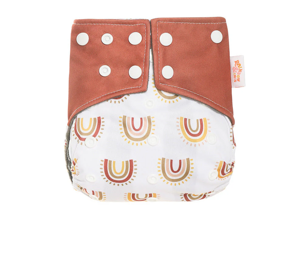 Western Style Digital Printing Bamboo Charcoal Diapers - Image 5